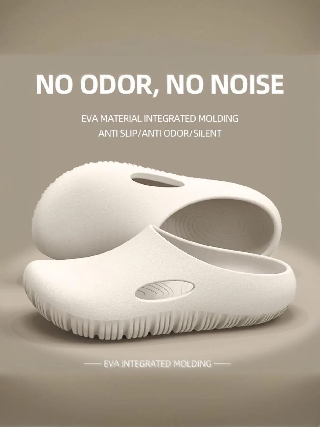 Soft Comfortable Eva Slippers for Men & Women, Summer New Thick Sole Outdoor Anti-Slip Cool Sandals, Non Slip Clogs, Unisex Casual Footwear, Thick Bottom Slippers, Slippers Shoe