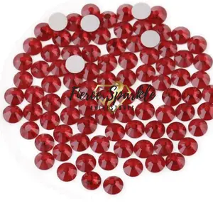 Scarlet Crystal Rhinestones
