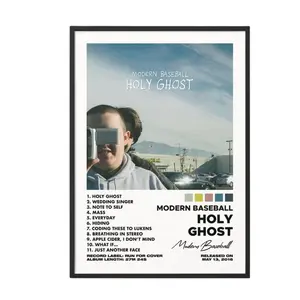 Holy Ghost by Modern Baseball Album Poster No Frame / Album Cover Poster / Music Gift / Music Wall Decor / Album Art / Decor Home