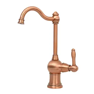 One-Handle Copper Drinking Water Filter Faucet for Instant Hot Water Tank Dispenser & Filtration System - AK97718A1-C