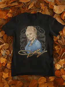 Dolly Parton Denim Smile T-Shirt