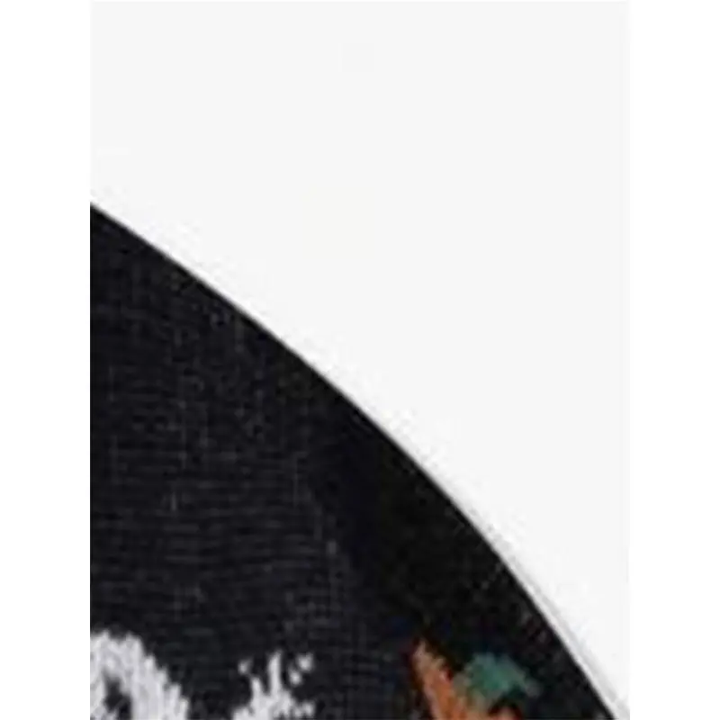 Men's Cartoon Pumpkin & Ghost Print Drop Shoulder Sweater, Regular Fit Casual?Halloween Themed Long Sleeve Round Neck Jumper for Fall & Winter, Fashion Men's Knitwear for Daily Wear Men's Cartoon Pumpkin & Ghost Print Drop Shoulder Sweater, Regular Fit Casual?Halloween Themed Long Sleeve Round Neck Jumper for Fall & Winter, Fashion Men's Knitwear for Daily Wear