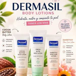 Dermasil Body Lotion 8 oz | Deep Hydration for Soft and Radiant Skin