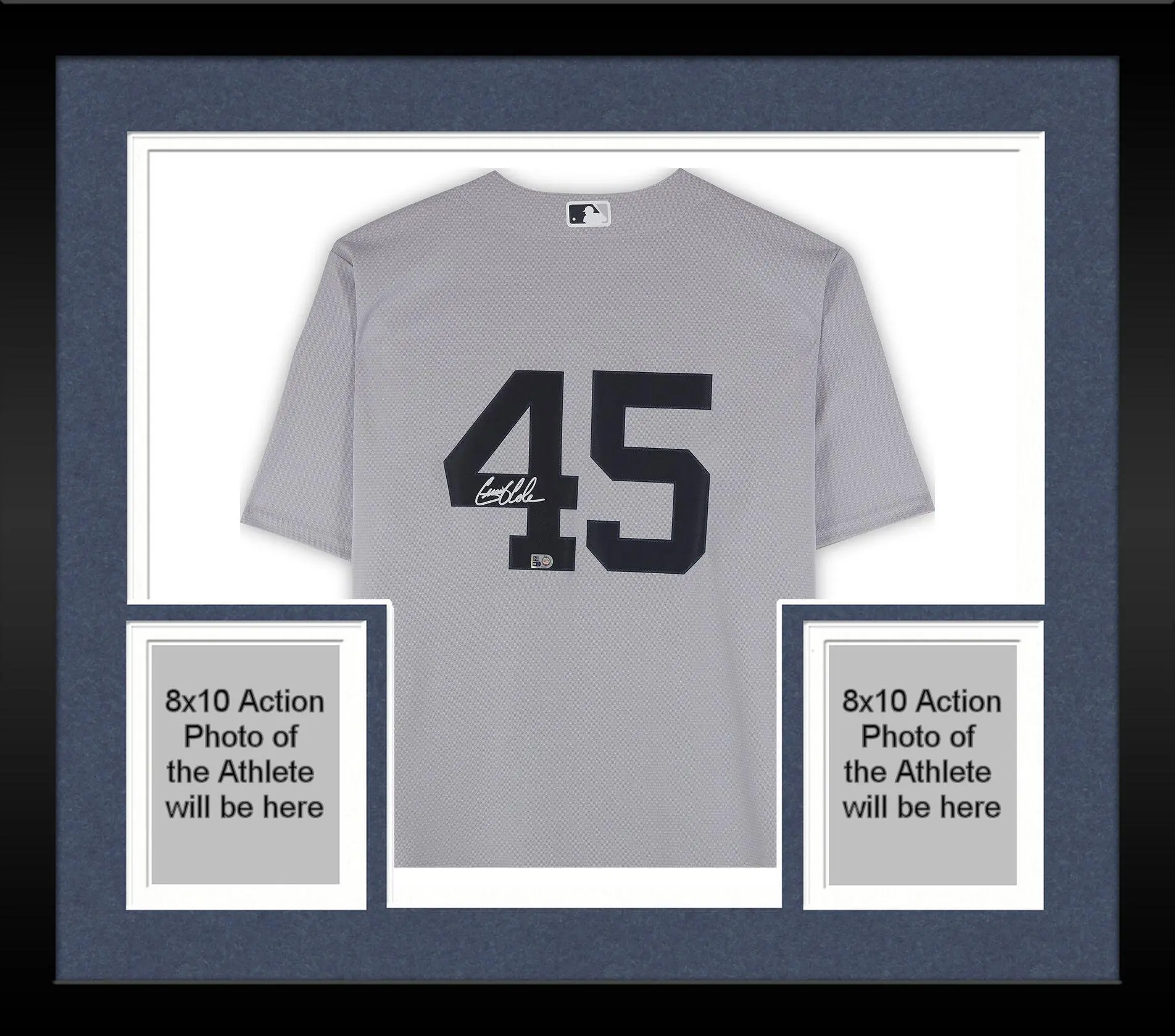 Framed Gerrit Cole New York Yankees Autographed Gray Nike Replica Jersey - Fanatics Authentic Certified - MLB Memorabilia