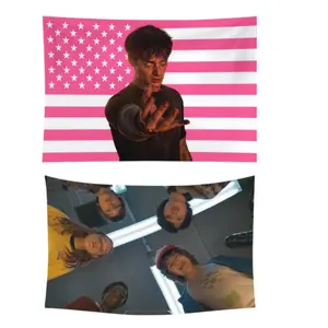 2pc Stranger things 3x5 ft Flag Tapestry Banner Decor Decorative bedroom living room gift tapestry room decor gifts for boyfriendbedroom decor