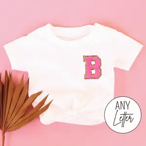 Initial Chenille Patch Tee