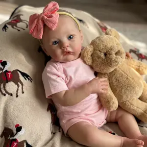 Lifelike Reborn Baby Dolls 20 Inch Full vinyl body Real Life Baby Dolls gifts for Mother's Day Valentine's Day Children's Day & Christmas