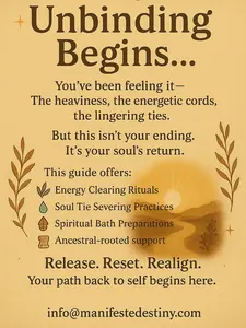 The Unbinding: Rituals to clear,cut & come back to self