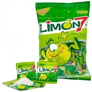 Limon 7 Salt & Lemon Powder Mexican Candy by Anahuac, 0.5 pounds Snack Mango Fruit Sweet Bonbon Flavor Mangga Sour