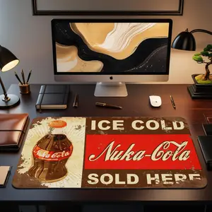 Fallout Gaming Mouse Pad: Personalized Desk Mat, Anime Game Art - Gaming Accessories, Perfect Gift for Fans, Desk Mat for Setup
