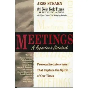 USED-Meetings: A Reporter's Notebook by Jess Stearn (Paperback)