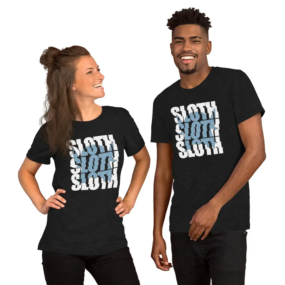 Unisex Sloth Cutout T-Shirt