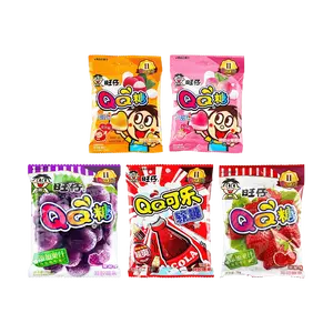 Want Want QQ Candy Assorted Flavors 5 Packs 342g - Cola, Yogurt Lychee, Grape, Yogurt Peach, Strawberry - Nostalgic Childhood Snacks