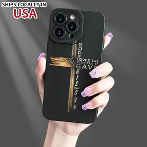 The Creative Cross Pattern Is Simple And Unique for Both Men And Women, Fashion Trend Matte Texture Phone Case, for Iphone 15 14 13 12 11 XS XR X 7 8 Plus Pro Max Mini, As a Gift for Friends, Family, Boyfriend, Girlfriend