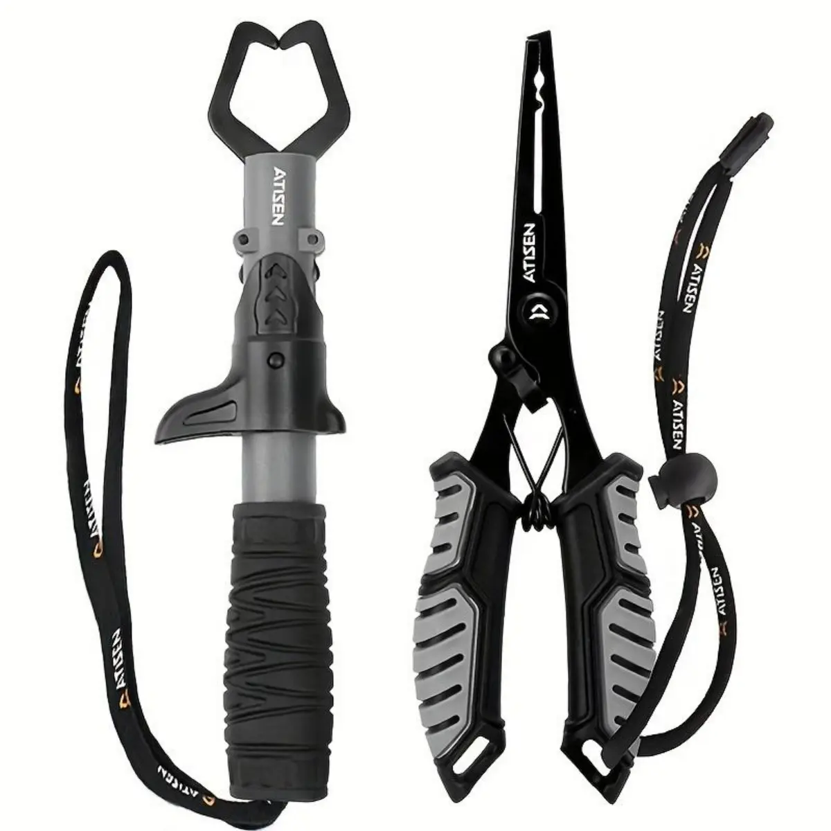 2pcs Durable Stainless Steel Fishing Pliers - Essential Tool for Easy Fish Control and Outdoor Fishing