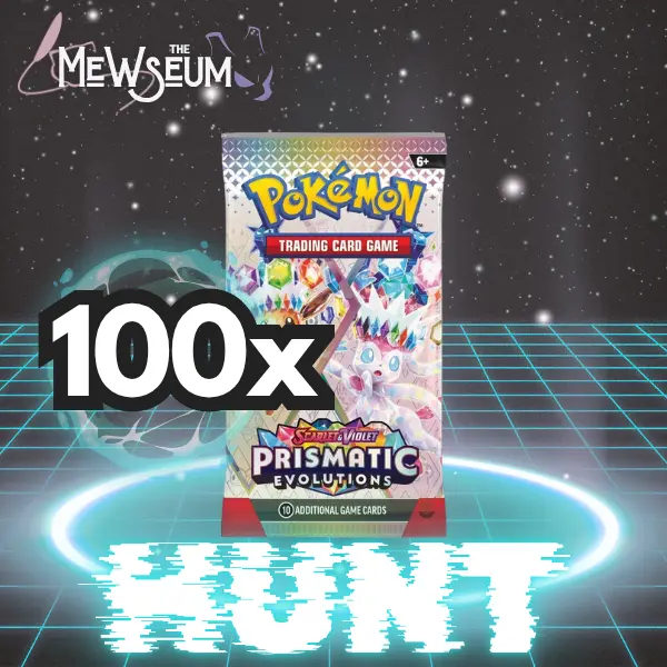 100X PRISMATIC EVOLUTIONS PACKS