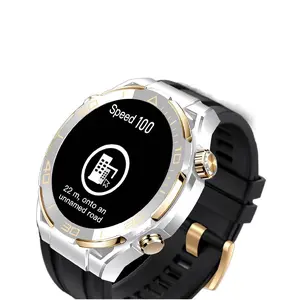 Round smart watch, multifunctional sports watch with heart rate detection and Bluetooth calling feature