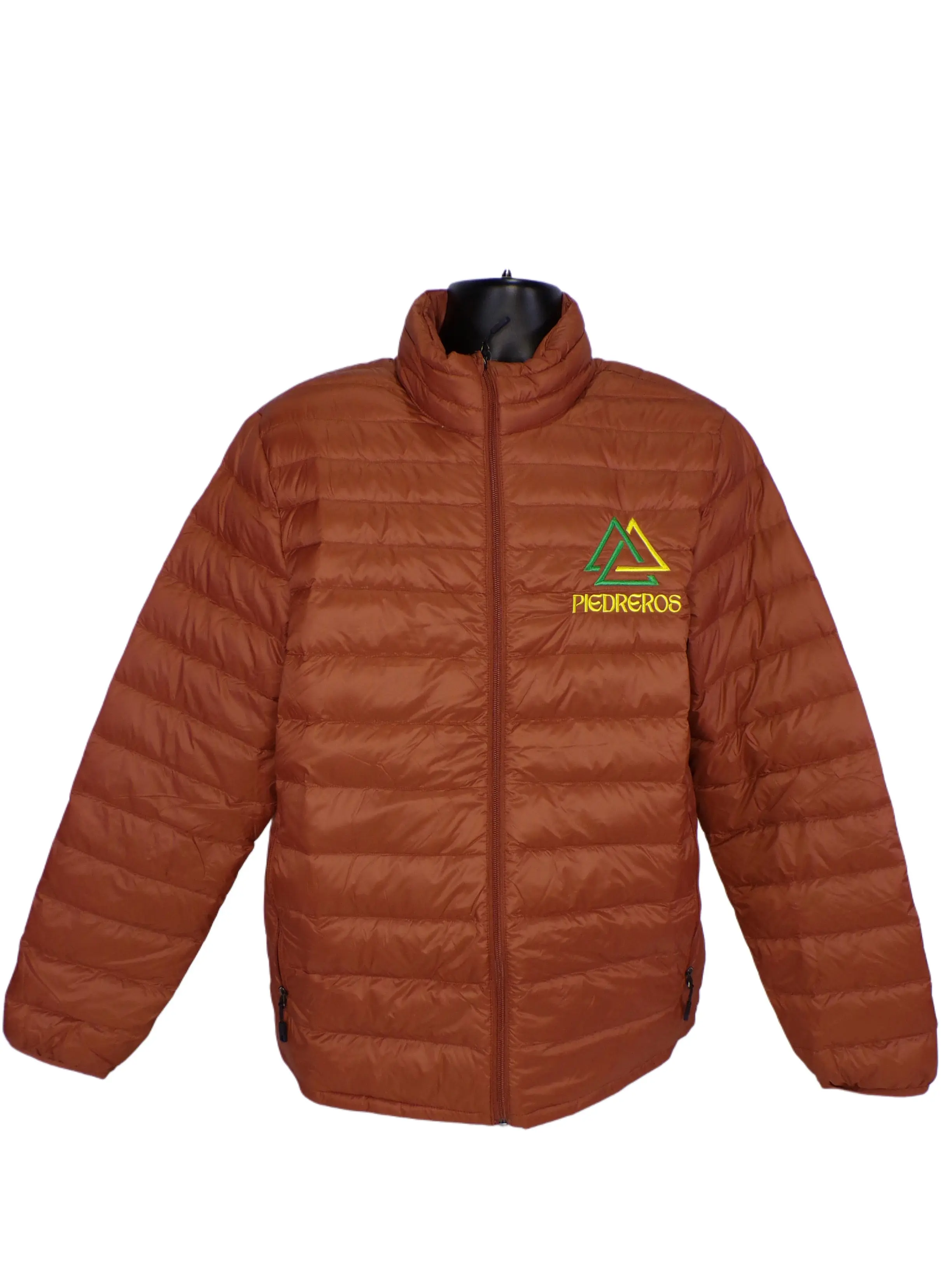 Mens Puffer Logo Jacket