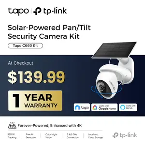 TP-Link & Tapo C660 KiT 4K Solar Security｜360° AI Tracking｜Starlight Color Night Vision｜Free Local Storage｜No Wires  #SummerWins #DealsForYouDays