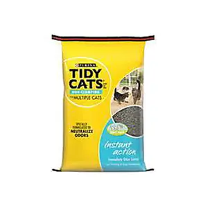 212 MAIN Golden Natural Clay Dustfree Cat Litter, Tidy Cat Odor Control 20-Pack Blue Bag