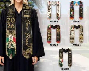 Personalized Guatemalan American Flag Graduation Sash 2026, Guatemala Graduation Stole, Guatemalan Graduation 2026, Custom Graduation Stole