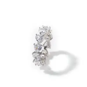 ETERNAL HEART RING 18KT GOLD PLATED