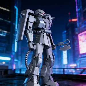 3D Metal Puzzle, Exquisitely Crafted Pangu Model, Multi-angle & Multi-scene Display, Premium Collectible Figure Puzzle