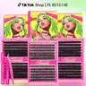 Cluster Lashes Kit, D Curl Shape Mixed Styles 13-20MM DIY Individual Extensions for DIY Enthusiasts At Home, Includes Lash Bond, Seal, Remover & Applicator Tool (Choose Single Box or Kit Option)
