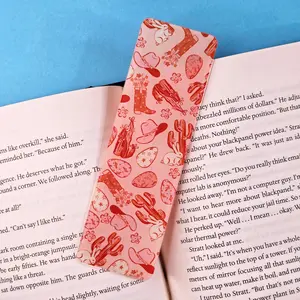Bunnies & Boots  - UV Printed Acrylic Bookmark