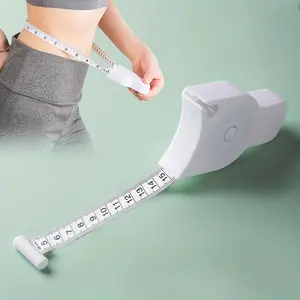 Automatic Telescopic Tape Measure, Retractable Measuring Tape, Perfect Body Measurement Tool for Waist, Hip, Bust & Arm Measurements, Accurate & Durable Design