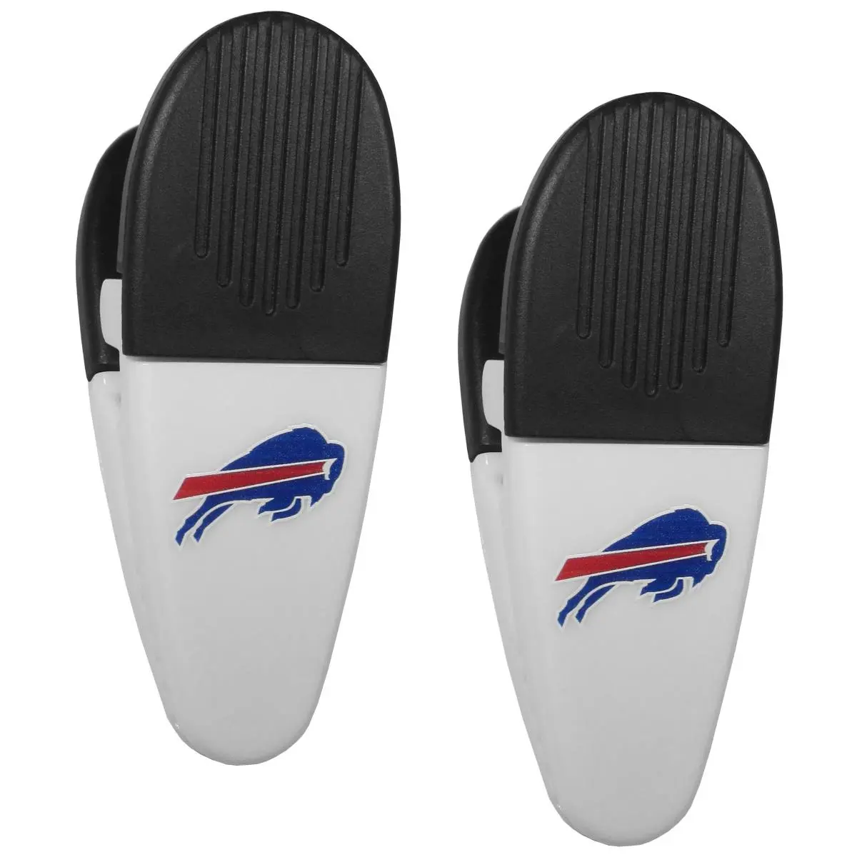 212 MAIN NFL Buffalo Bills Team Logo Chip Clips, Fashion & Hair Accessory Pack - 2 Count, Official Team