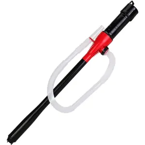 Portable Power Battery Pump, 2.2 Gallons per Min, Electric Fuel Transfer HandHeld Water Siphon for Gas, Fish Tank