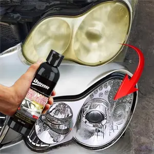 Doeyvose Car Headlight Restoration Kit Headlight Polishing Agent for Crystal Coating Polishing and Scratch Removal, Prevents Yellowing and Ensures Clarity