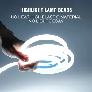 59.06 Inch Flexible Car Hood LED Light Strip, White Light, Easy Adhesive Installation, DC12V, Automatic Scanning, High Brightness, Fit for All Vehicles, Automatic Lighting | Modern Vehicle Accessory | Efficient Lighting car  led  hood  lights