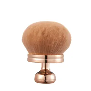 Extra Large Rose Gold Self Tanning Blend Brush, 3 Inch Width Professional Kabuki Powder, Foundation, Blusher, Bronzer, Self-tanner Face and Body Brush