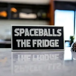'Spaceballs' Refrigerator Magnet - Hilarious 80s & 90s Film Decor - Strong Plastic Magnet