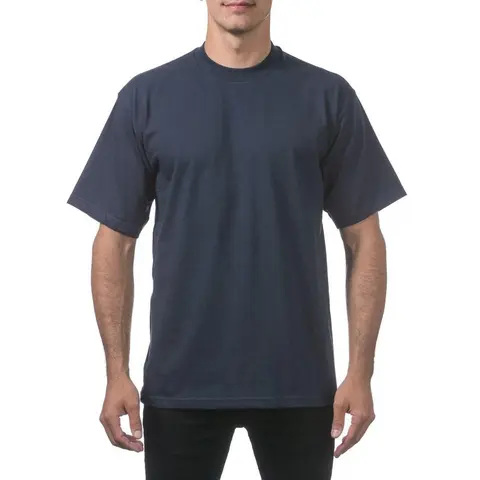 Pro Club Men's Heavyweight Cotton Short Sleeve Crew Neck T-Shirt
