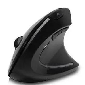 Adesso Inc. Vertical Ergonomic Mouse, 2.4GHz RF, USB-Connected, Contoured Design, Forearm Support, Handshake Position (for Pet Care Professionals’ Daily Use)