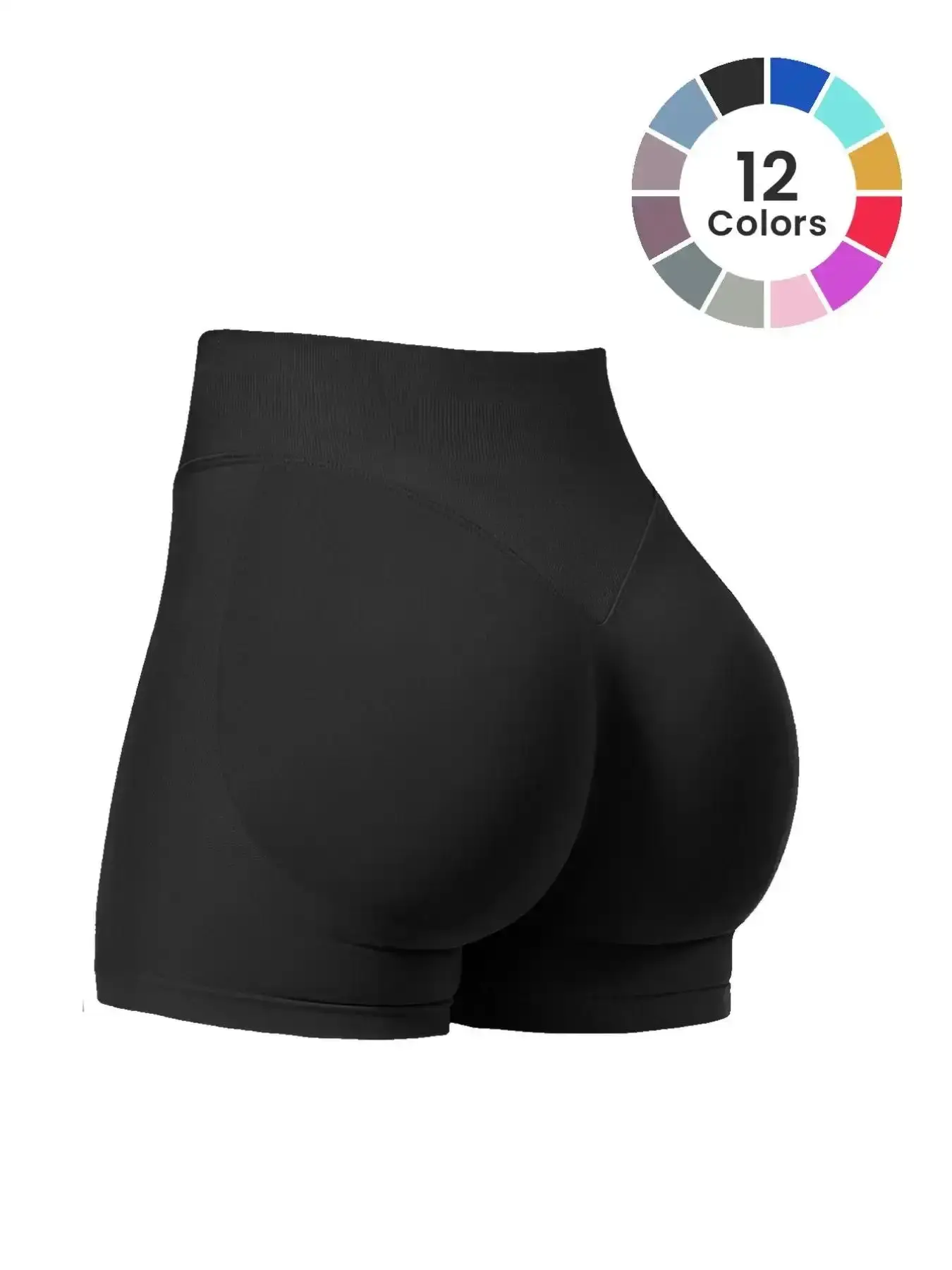 Women's Seamless Lift Shaping Fitness Shorts, Comfortable Gym Wear, Enhance Flexibility, Perfect Fit for Workout & Sports Clothing Party Dress Blazer Summer Fashion Wide Leg Pants Long Sleeve Basic Tee Wardrobe Staple