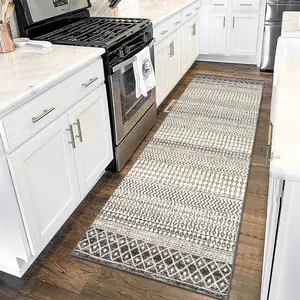 Moroccan washable runner rug 2x6 ultra soft nonslip vintage boho hallway kitchen runner rug floor carpet for bedroom bathroom laundry living room
