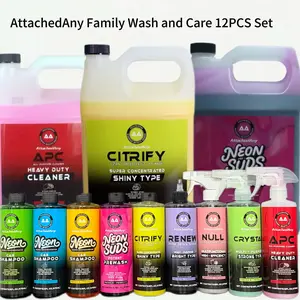 AttachedAny Family 12-Piece Car Cleaning Kit