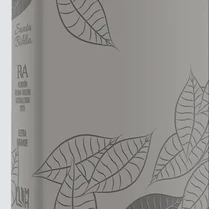 Biblia RVA 2015 Letra Grande Simil Piel Gris