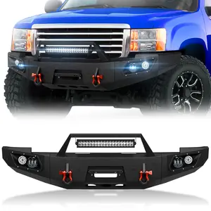 【EYOUHZ】Pickup Off Road Front Bumpers for 2007-2013 GMC Sierra 1500 with Winch Plate