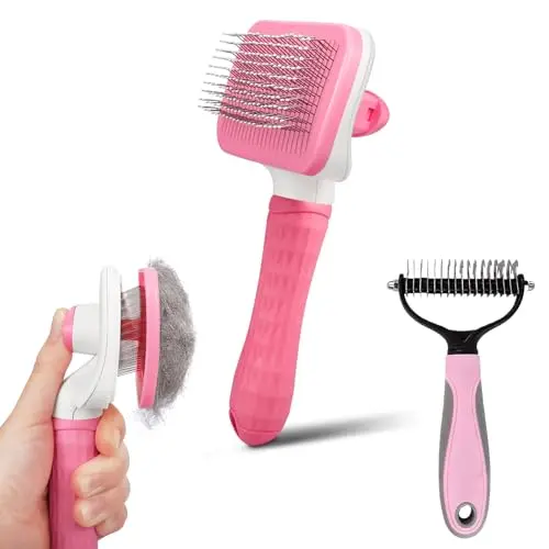 Dematting Tool+Pink Brush