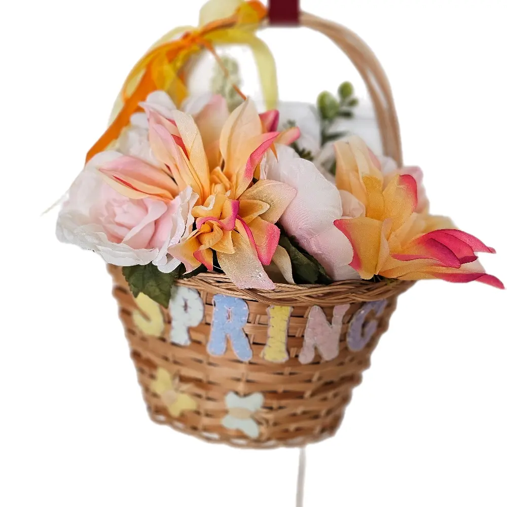 Spring Basket Wreath