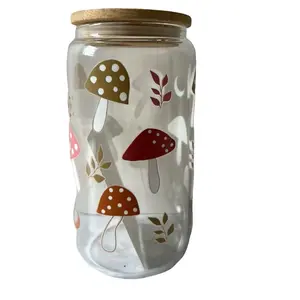 Mushroom Glass Cup - Perfect for Your Drinks - Drinkware