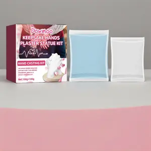 DIY Hand Casting Plaster Kit 3D Stereo Mold Art Craft for Home Decor