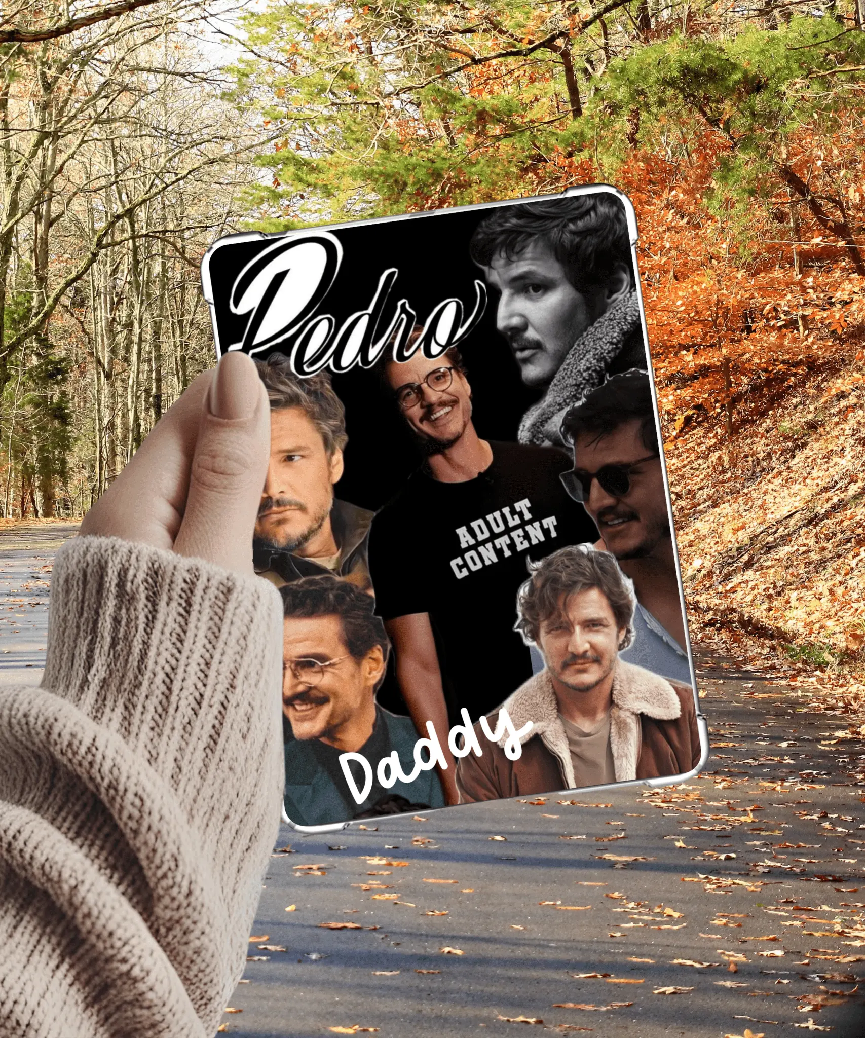 Daddy Pedro Collage Kindle Paperwhite Insert Device Aesthetic