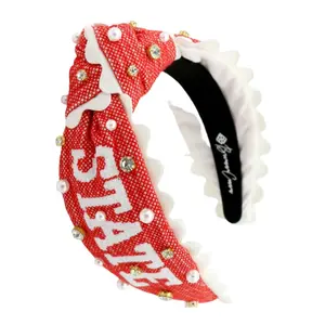 Ohio State Adult Size OHIO STATE Cross Stitch Headband