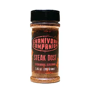 Steak Dust 7.05 Oz Bottle Steakhouse Seasoning | 7 Simple Ingredients Natural